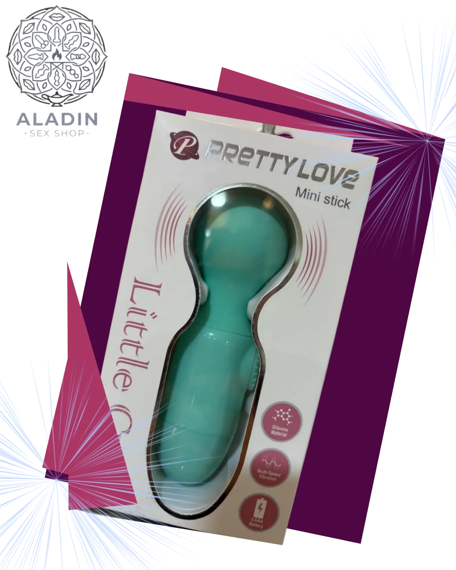 Mini Vibrador Masajeador Little Cute